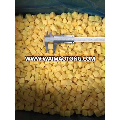 boxes for packing iqf yellow peach dices